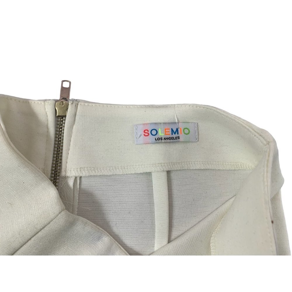 Solemio Women’s White Skirt - Picture 3 of 6